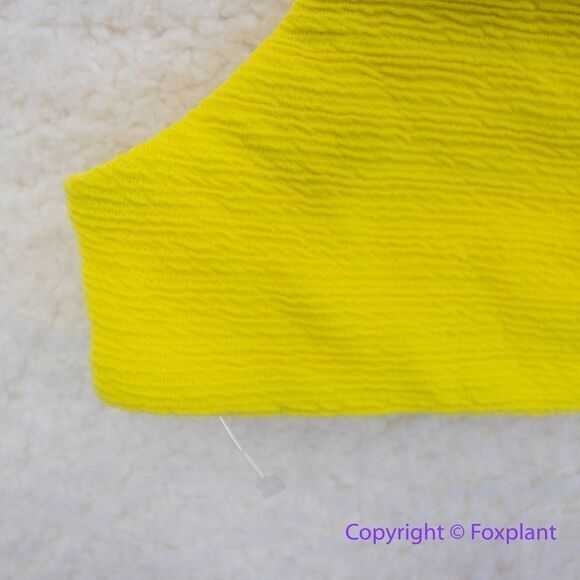 New! Set! Mello the Label low cut top and Brazilian bottom in Limao , size M - Picture 8 of 15